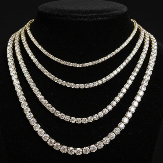 Moissanite Tennis Chain 3MM